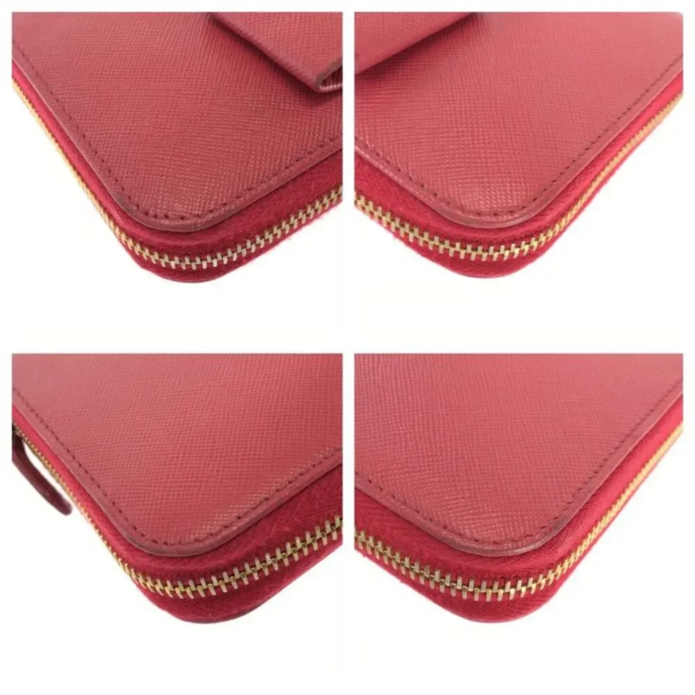 Prada Saffiano Fiocco Long Wallet